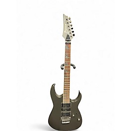 Used Ibanez RG5EX1 Silver Solid Body Electric Guitar