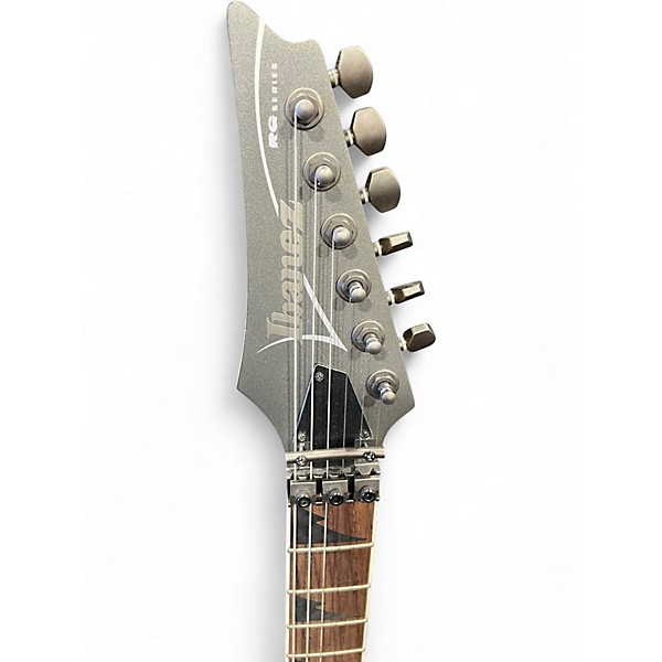 Used Ibanez RG5EX1 Silver Solid Body Electric Guitar