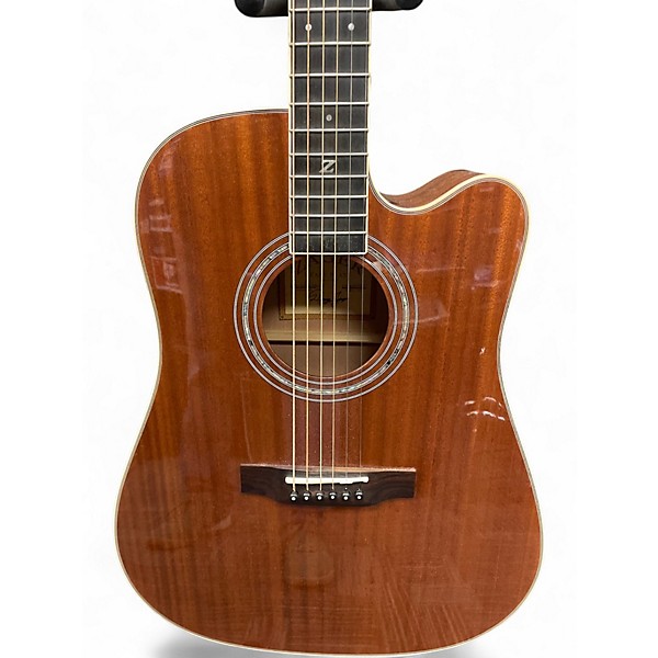Used Zager ZAD50CE Natural Acoustic Electric Guitar