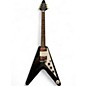 Used Epiphone FLYING V Ebony Solid Body Electric Guitar thumbnail