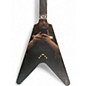 Used Epiphone FLYING V Ebony Solid Body Electric Guitar