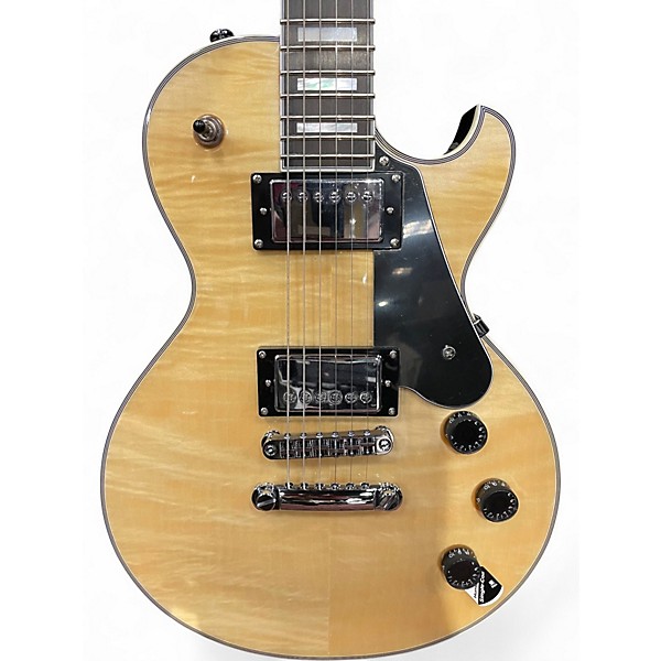 Used Schecter Guitar Research Solo II Custom Natural Solid Body Electric Guitar