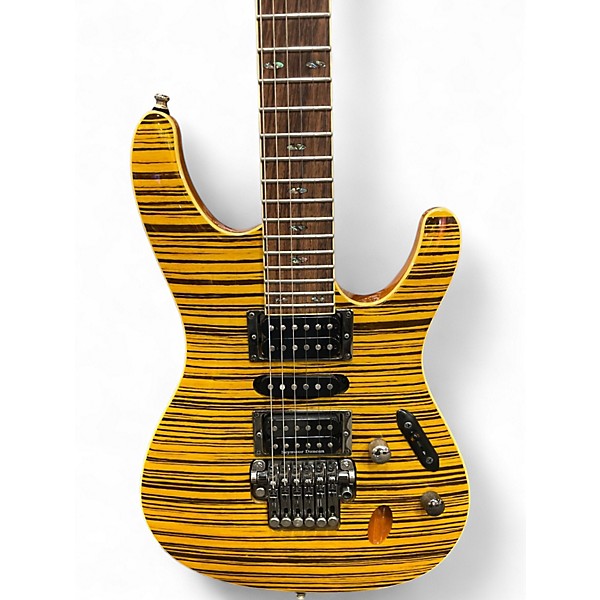 Used Ibanez S5EX1 Tiger Eye Solid Body Electric Guitar