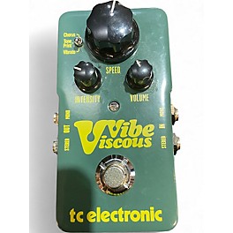 Used TC Electronic Viscous Vibe Univibe Effect Pedal