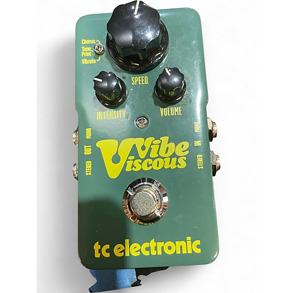 Used TC Electronic Viscous Vibe Univibe Effect Pedal