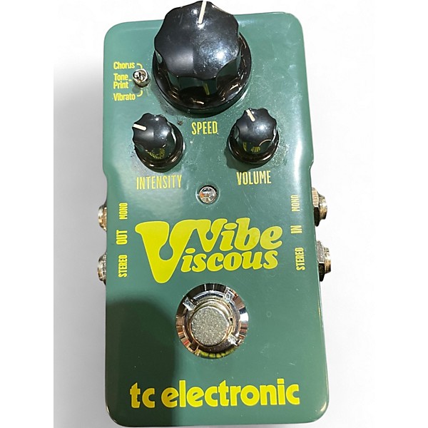 Used TC Electronic Viscous Vibe Univibe Effect Pedal