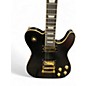 Used Bad Cat Instruments JIA LESCASTER Black Solid Body Electric Guitar