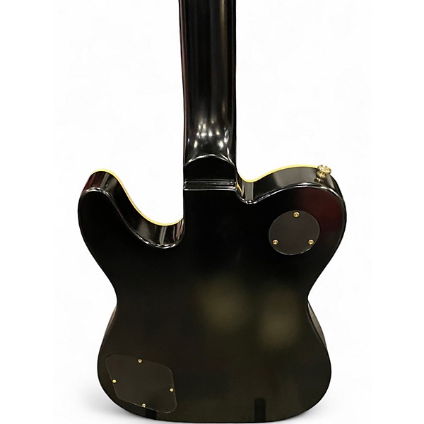 Used Bad Cat Instruments JIA LESCASTER Black Solid Body Electric Guitar