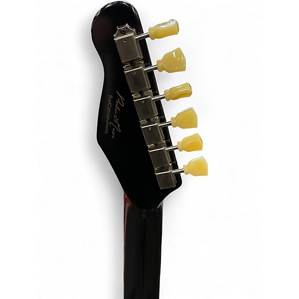 Used Bad Cat Instruments JIA LESCASTER Black Solid Body Electric Guitar