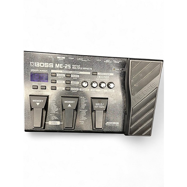 Used BOSS ME25 Guitar Multi Effect Processor