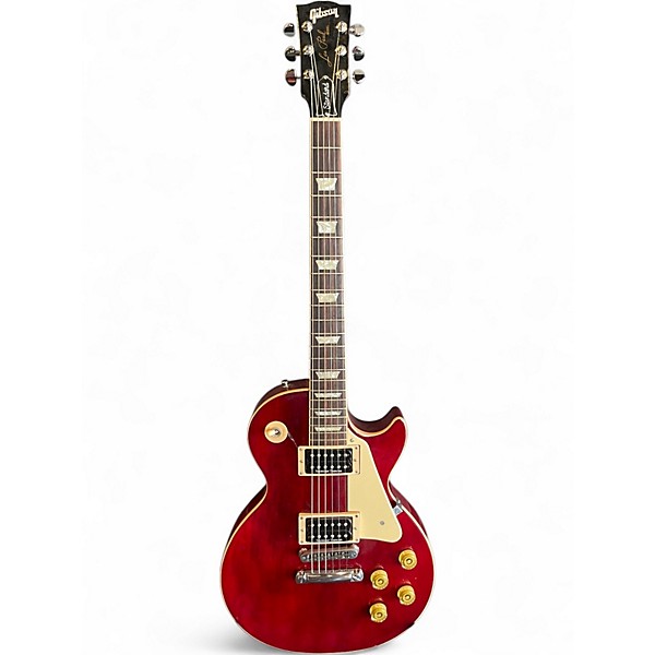 Used Gibson Les Paul Standard Candy Apple Red Solid Body Electric Guitar