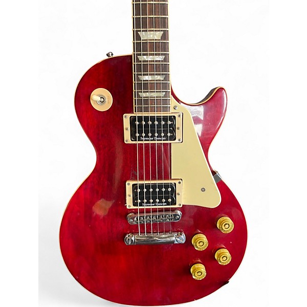 Used Gibson Les Paul Standard Candy Apple Red Solid Body Electric Guitar