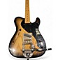 Used Warmoth Thinline T Type 2 Tone Sunburst Hollow Body Electric Guitar