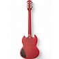 Used 2017 Epiphone SG Standard Worn Cherry Solid Body Electric Guitar