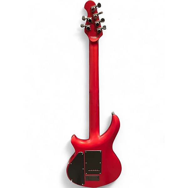 Used Sterling by Music Man MAJ100 Red Solid Body Electric Guitar