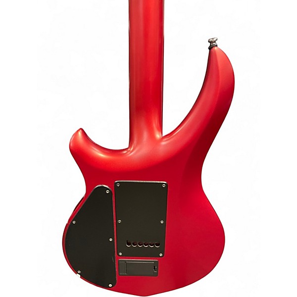 Used Sterling by Music Man MAJ100 Red Solid Body Electric Guitar