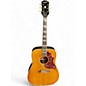Used Epiphone Hummingbird Inspired by Gibson Aged Antique Natural Acoustic Electric Guitar thumbnail