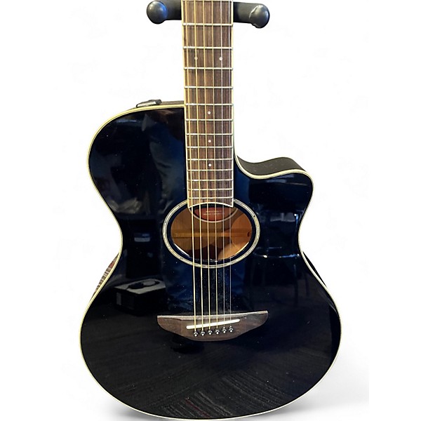 Used Yamaha APX600 Black Acoustic Electric Guitar