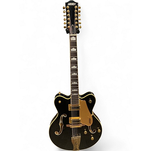 Used Gretsch Guitars G5422G-12 Black Hollow Body Electric Guitar