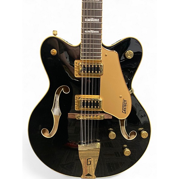 Used Gretsch Guitars G5422G-12 Black Hollow Body Electric Guitar