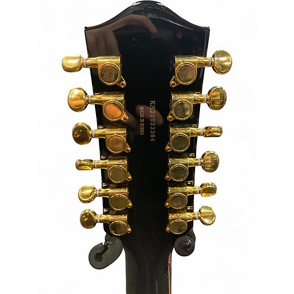 Used Gretsch Guitars G5422G-12 Black Hollow Body Electric Guitar