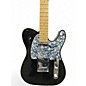 Used Fender American Deluxe Telecaster Black Solid Body Electric Guitar