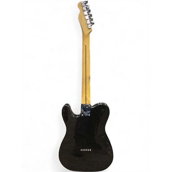 Used Fender American Deluxe Telecaster Black Solid Body Electric Guitar