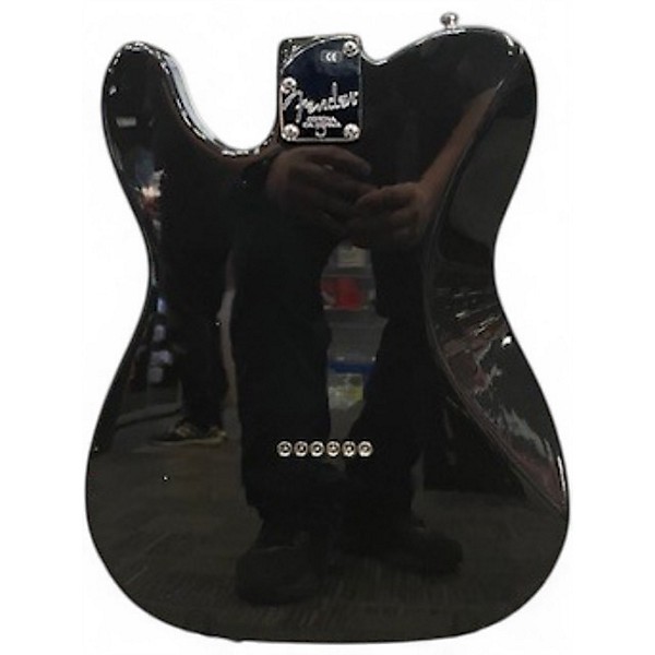 Used Fender American Deluxe Telecaster Black Solid Body Electric Guitar