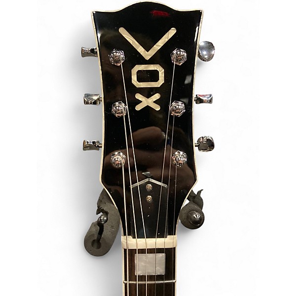 Used VOX Bobcat V90 Black Hollow Body Electric Guitar