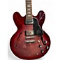 Used Epiphone ES335 Trans Red Hollow Body Electric Guitar