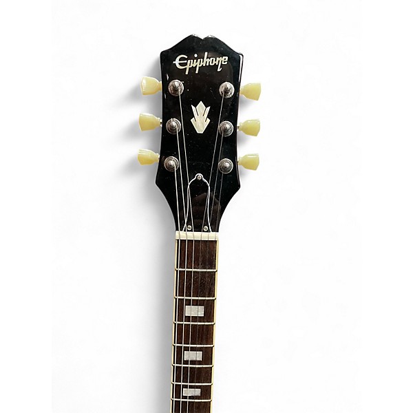 Used Epiphone ES335 Trans Red Hollow Body Electric Guitar