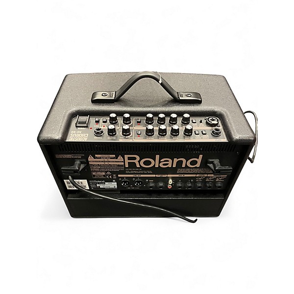 Used Roland AC60 60W 2X6.5 Acoustic Guitar Combo Amp