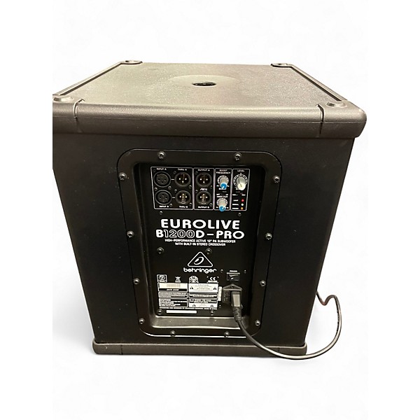 Used Behringer Eurolive B1200D Pro Powered Subwoofer