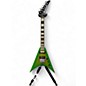 Used Jackson X Series Signature Scott Ian King V Green Solid Body Electric Guitar thumbnail