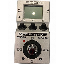 Used Zoom MS-50G MULTISTOMP Effect Processor