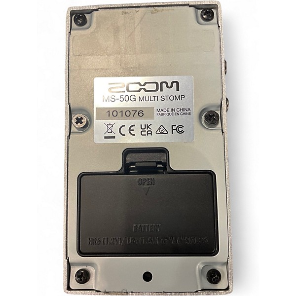 Used Zoom MS-50G MULTISTOMP Effect Processor