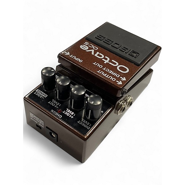 Used BOSS OC5 OCTAVE Effect Pedal