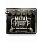 Used Electro-Harmonix Metal Muff Distortion With Top Boost Effect Pedal thumbnail