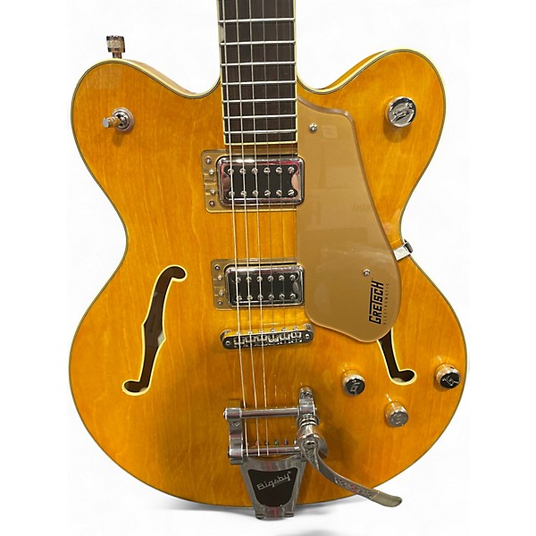 Used Gretsch Guitars G5622T Electromatic Center Block Double Cut Bigsby Yellow Hollow Body Electric Guitar