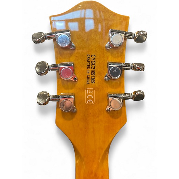 Used Gretsch Guitars G5622T Electromatic Center Block Double Cut Bigsby Yellow Hollow Body Electric Guitar