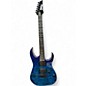 Used Ibanez Gio S-style Blue Burst Solid Body Electric Guitar thumbnail