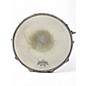 Used Pearl 14in CUSTOM ALLOY SNARE Silver Drum