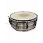 Used Pearl 14in CUSTOM ALLOY SNARE Silver Drum
