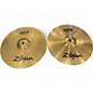 Used Zildjian 14in ZHT Rock Hi Hat Pair Cymbal thumbnail