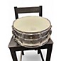 Used TAMA 14in Rockstar Series Snare Chrome Silver Drum thumbnail