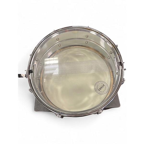 Used TAMA 14in Rockstar Series Snare Chrome Silver Drum