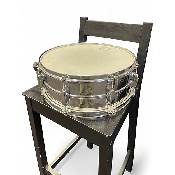 Used TAMA 14in Rockstar Series Snare Chrome Silver Drum