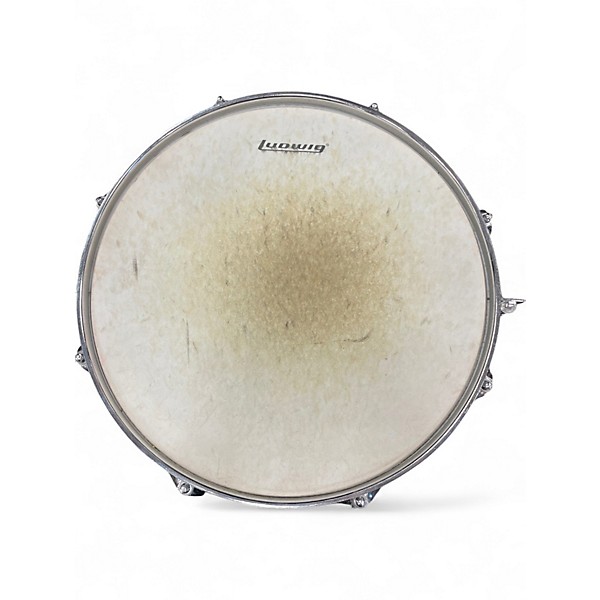 Used Ludwig 14in Accent CS Snare Silver Drum
