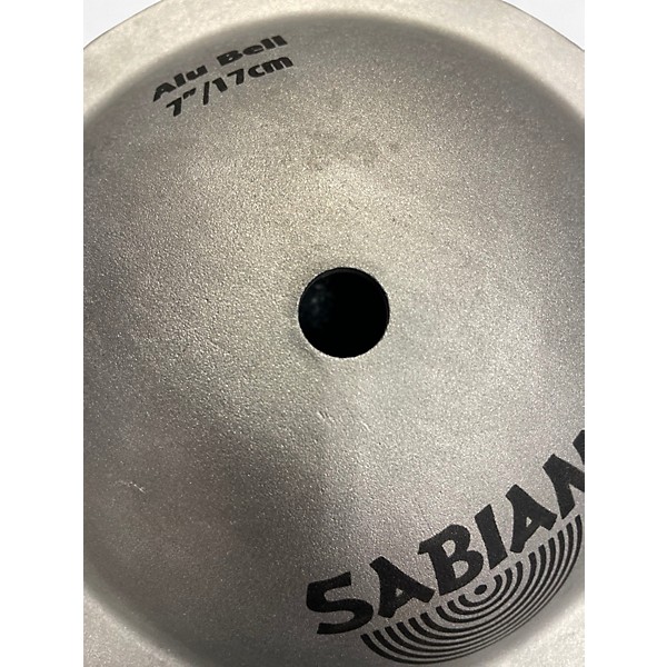 Used SABIAN 7in Aluminum Bell Cymbal