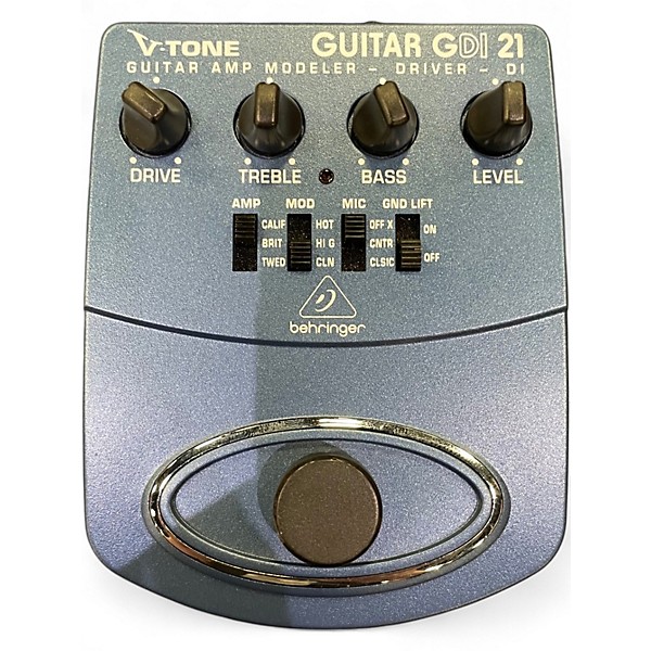 Used Behringer GDI21 V-Tone Guitar Driver Effect Pedal